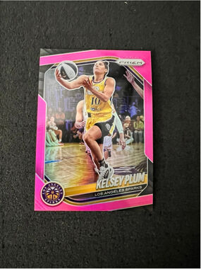 Kelsey Plum - 2025 Panini WNBA Prizm - Pink #060/175